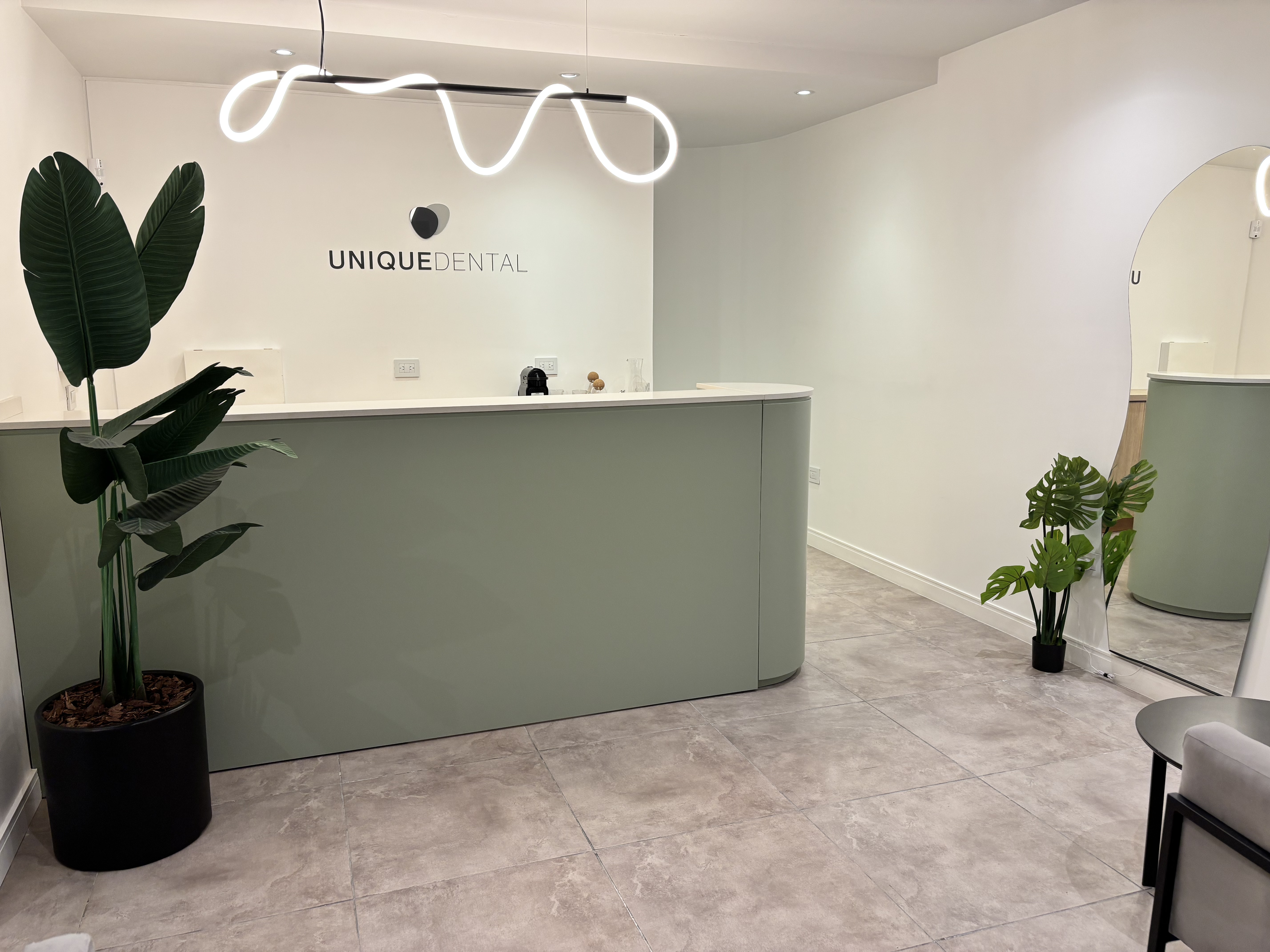 Recepción de Unique Dental